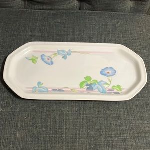 China floral tray